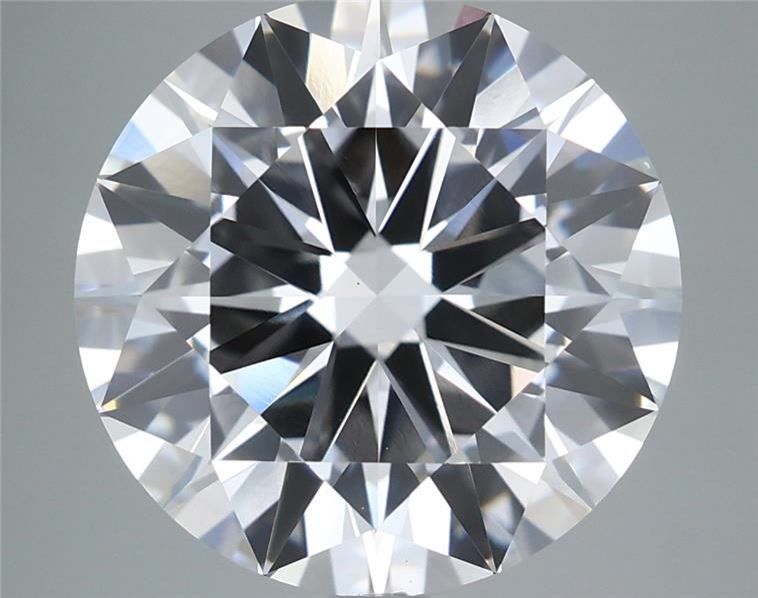 7.02 ct. round Lab Grown Diamond front image