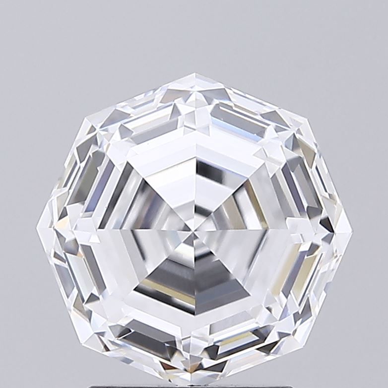 3.09 ct lab-grown Octagonal Diamond