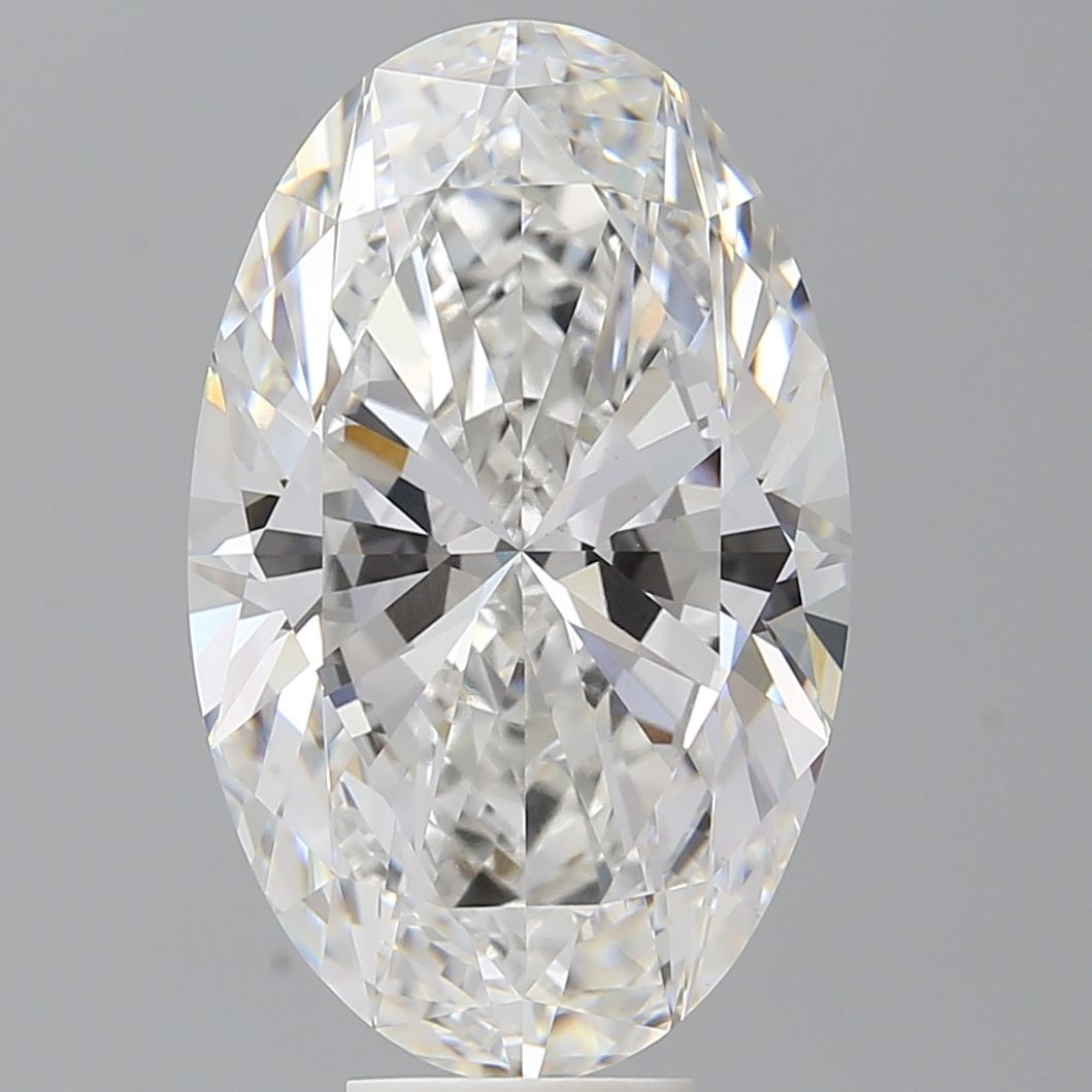 9.52 ct. oval Lab Grown Diamond front image