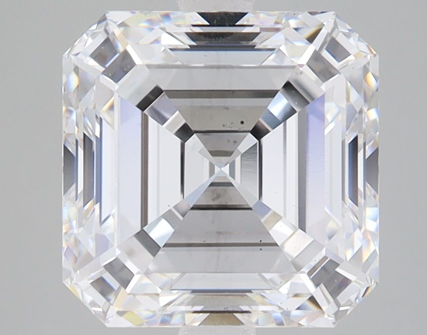 4.05 ct lab-grown Square emerald Diamond