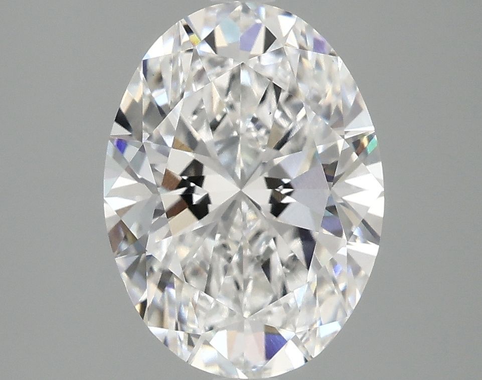 2.87 ct. oval Lab Grown Diamond front image
