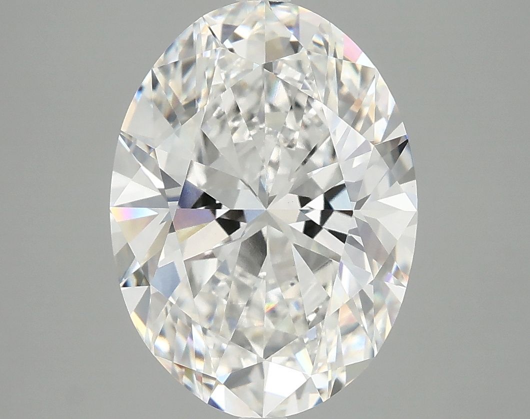 3.92 ct. oval Lab Grown Diamond front image