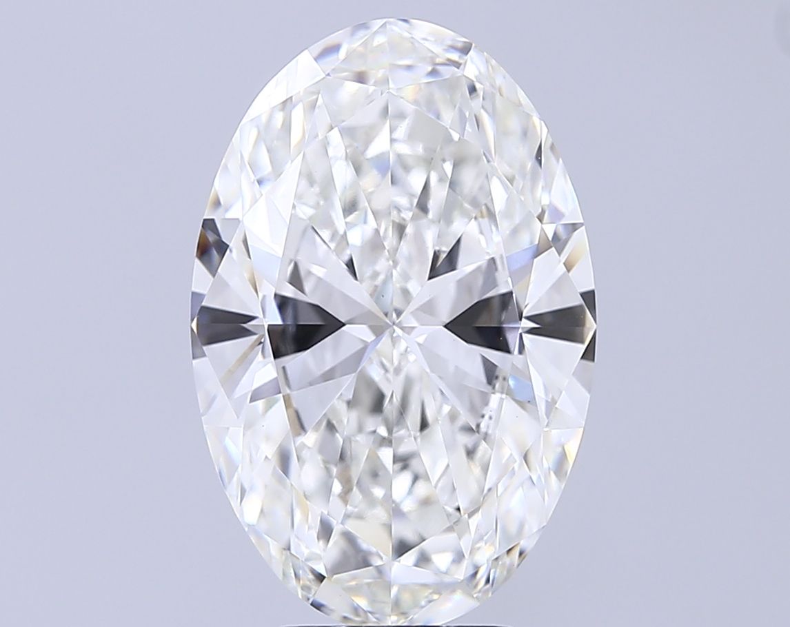 6.00 ct. oval Lab Grown Diamond front image