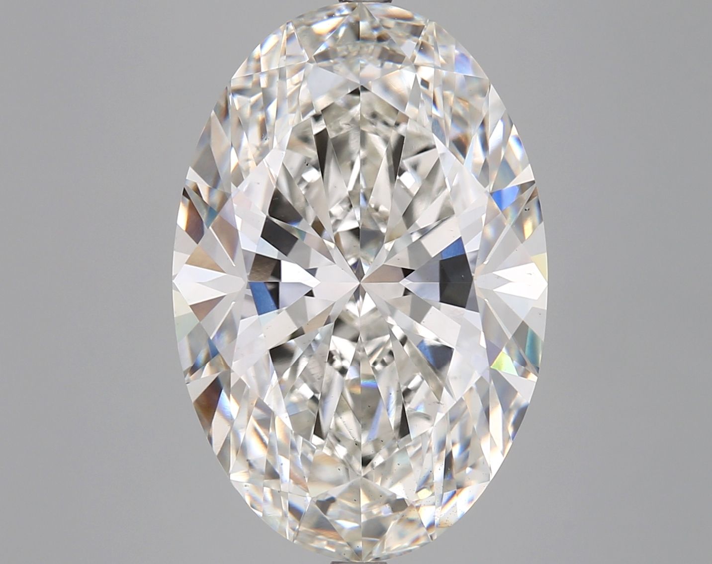 11.05 ct. oval Lab Grown Diamond front image