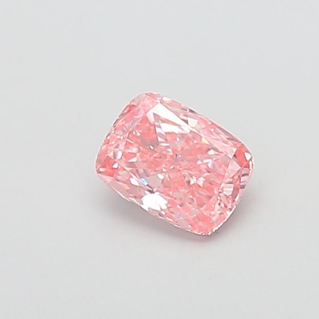 1.07 CT Fancy Vivid Pink CUSHION MODIFIED