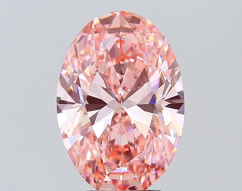 4.91 ct. oval Lab Grown Diamond front image