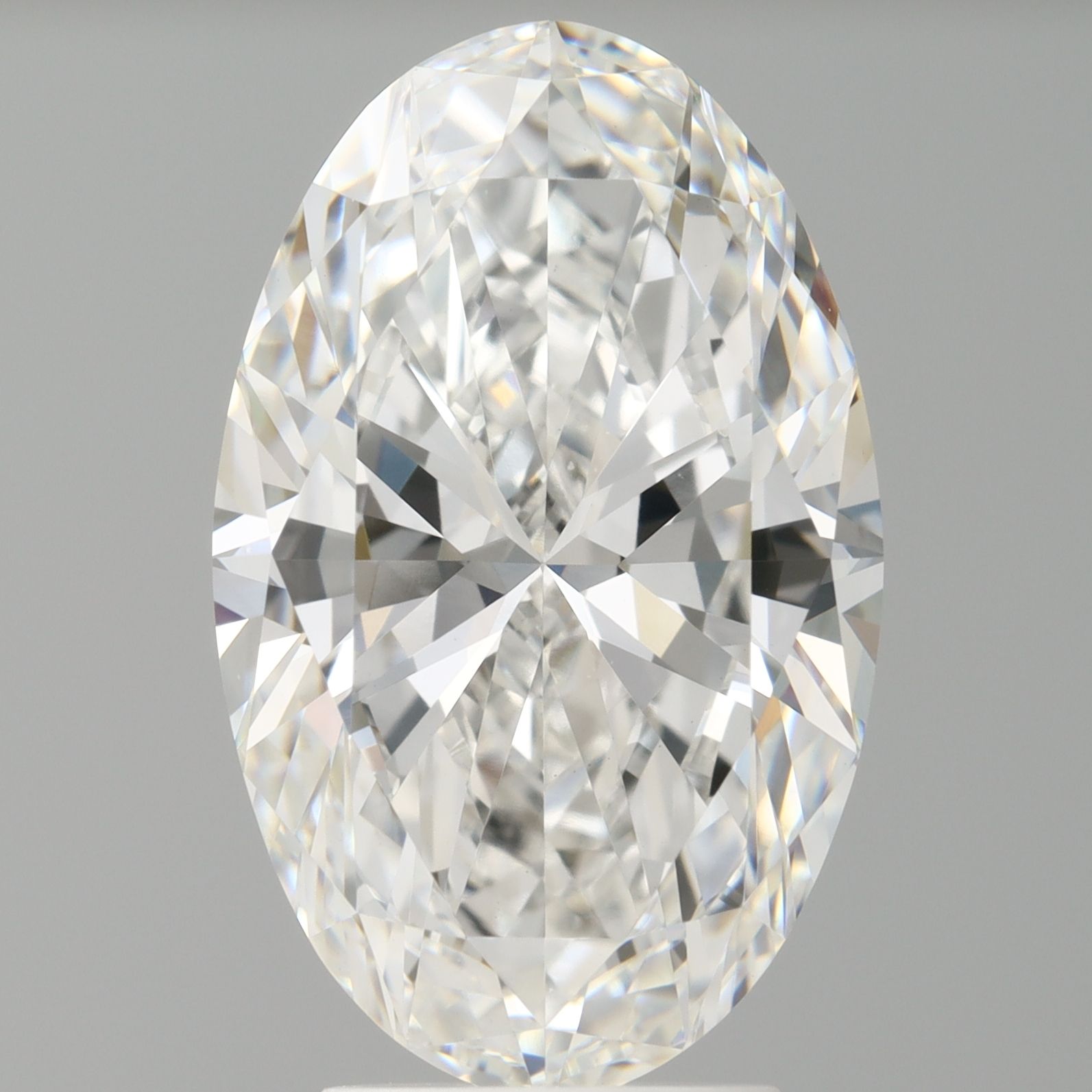 4.02 ct. oval Lab Grown Diamond front image