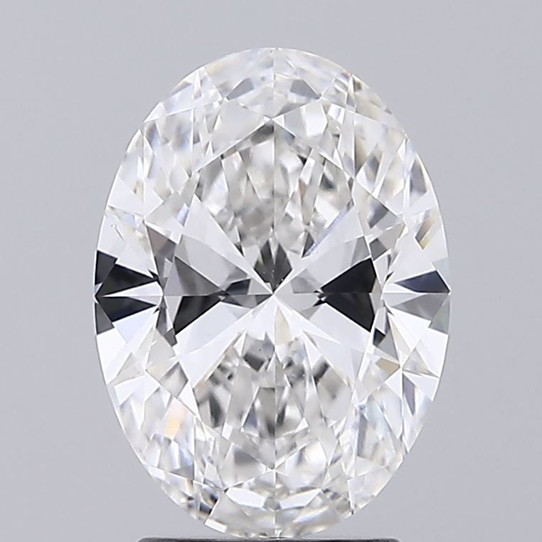 2.66 ct. oval Lab Grown Diamond front image