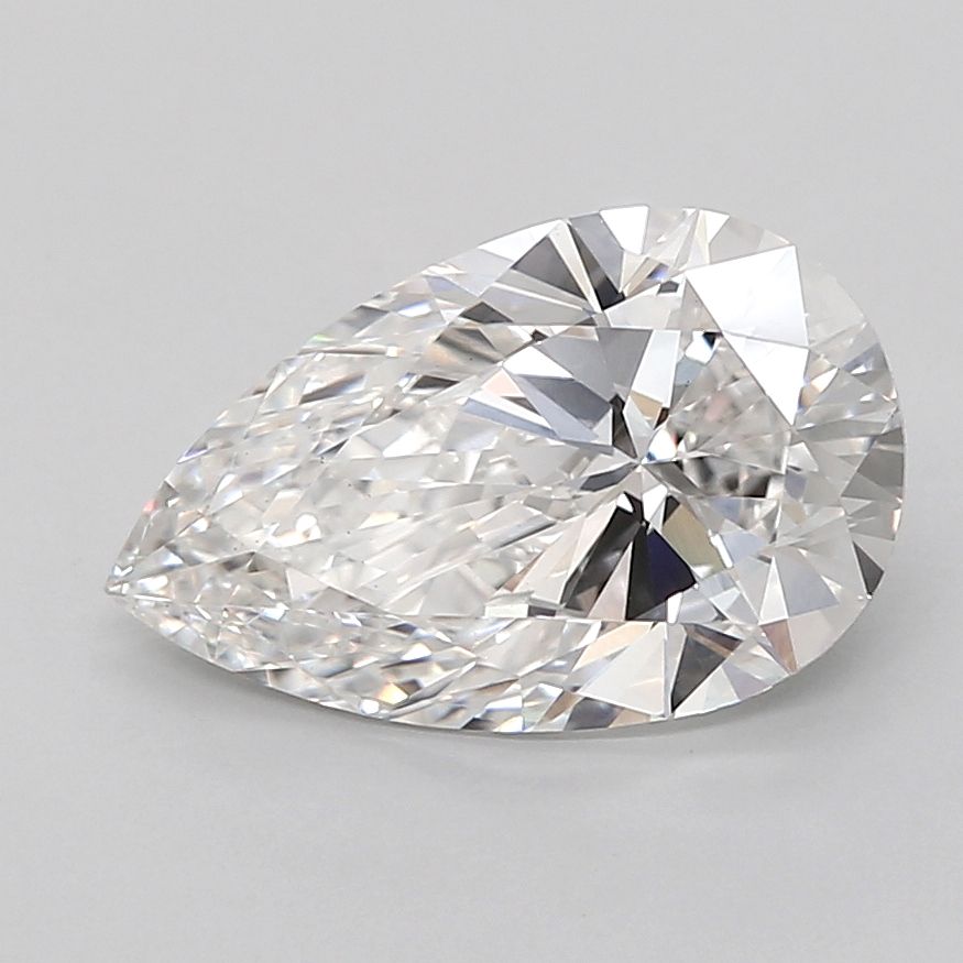 3.08 ct. pear Lab Grown Diamond front image