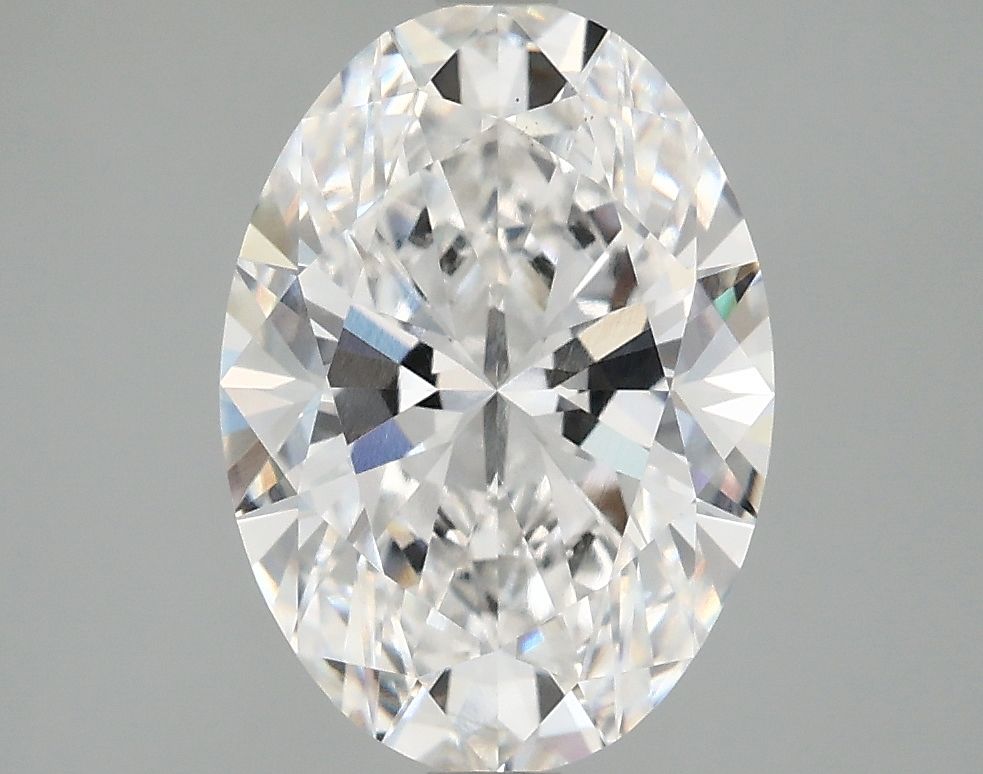3.10 ct. oval Lab Grown Diamond front image