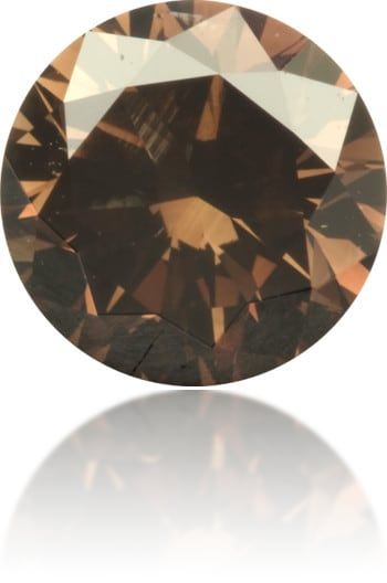 Diament 1.08 ct Fancy Deep Brown/SI1