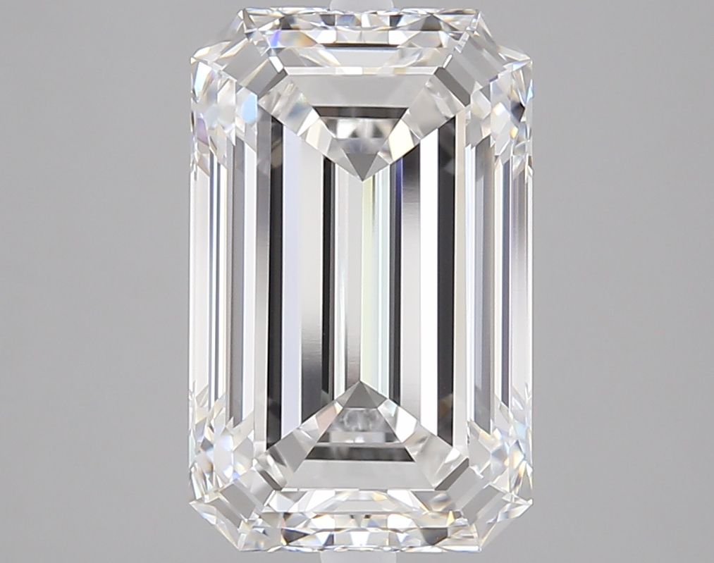 5.18 ct. emerald Lab Grown Diamond front image