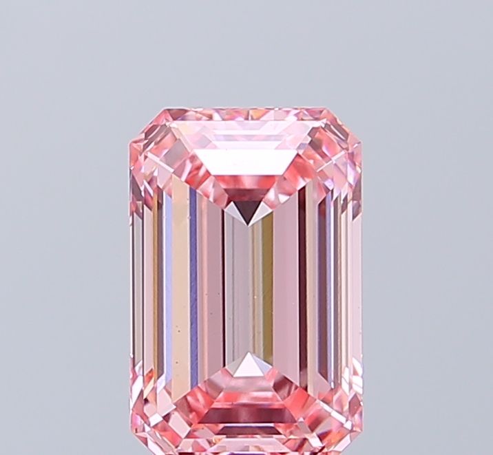 2.04 CT Fancy Intense Pink EMERALD