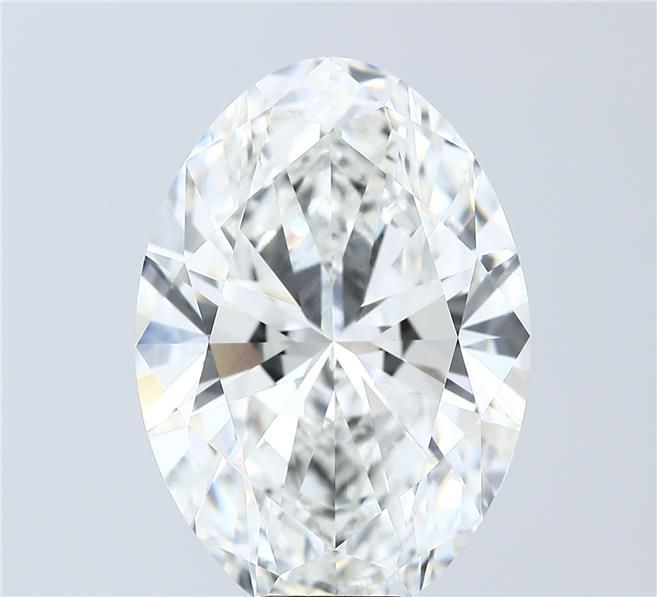 14.06 ct. oval Lab Grown Diamond front image