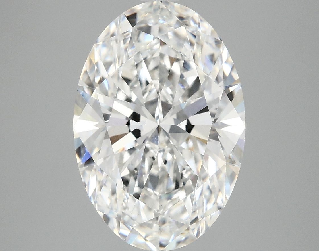 4.08 ct. oval Lab Grown Diamond front image