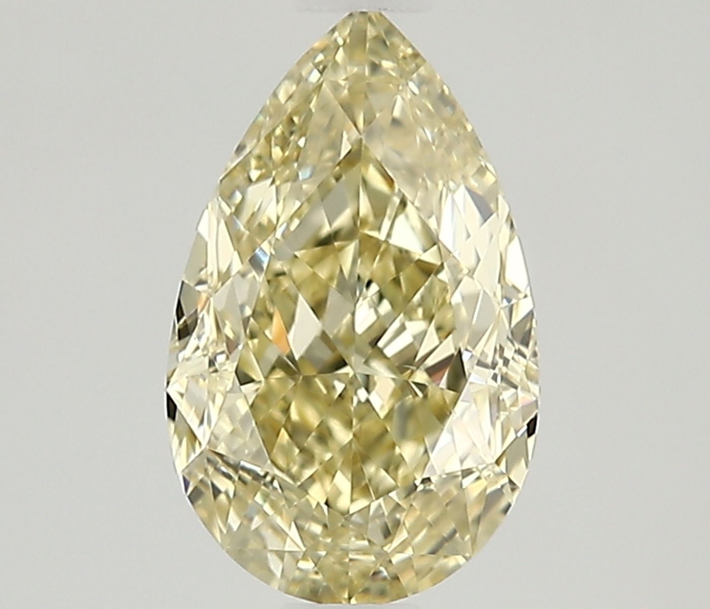 Diament 1.0 ct Fancy Light Yellow/VS2
