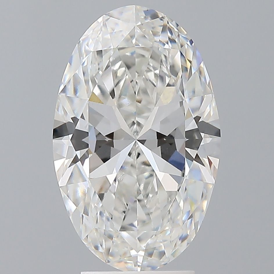 4.10 ct. oval Lab Grown Diamond front image
