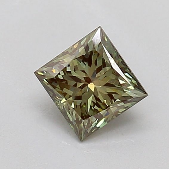 0.51 CT Fancy Intense Green PRINCESS