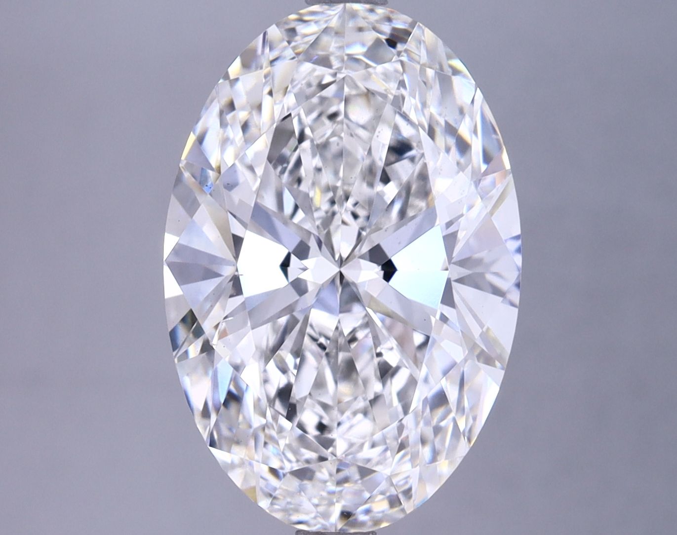 5.26 ct. oval Lab Grown Diamond front image