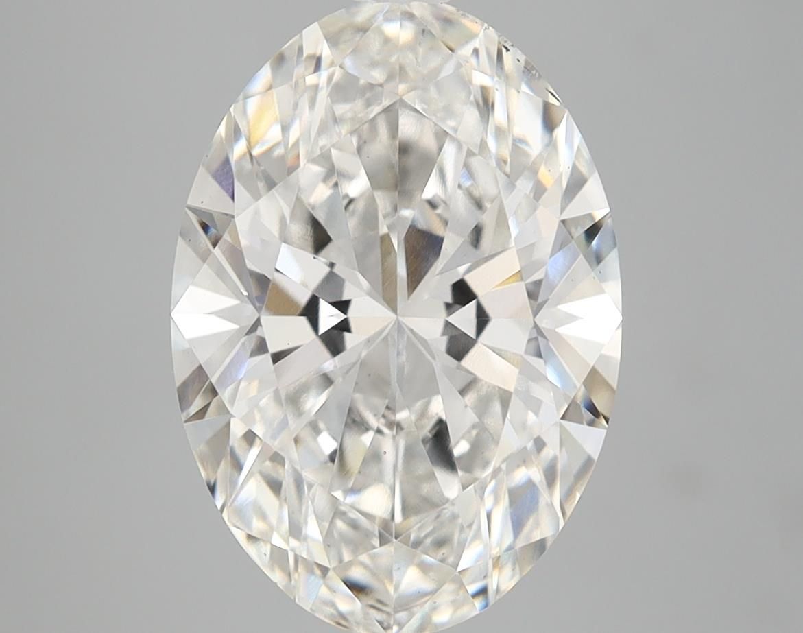 4.07 ct. oval Lab Grown Diamond front image