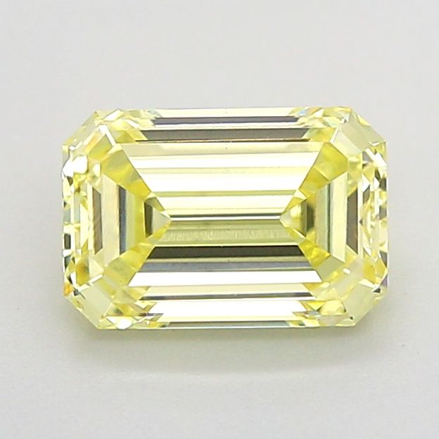1.26 CT Fancy Yellow EMERALD