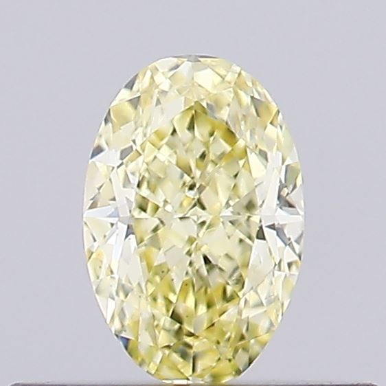 0.28 CT Fancy Yellow OVAL