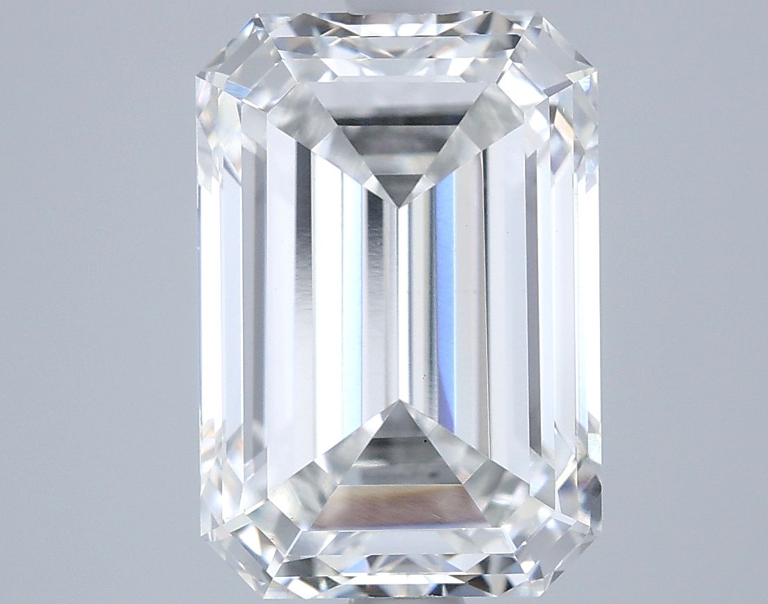 3.78 ct. emerald Lab Grown Diamond front image