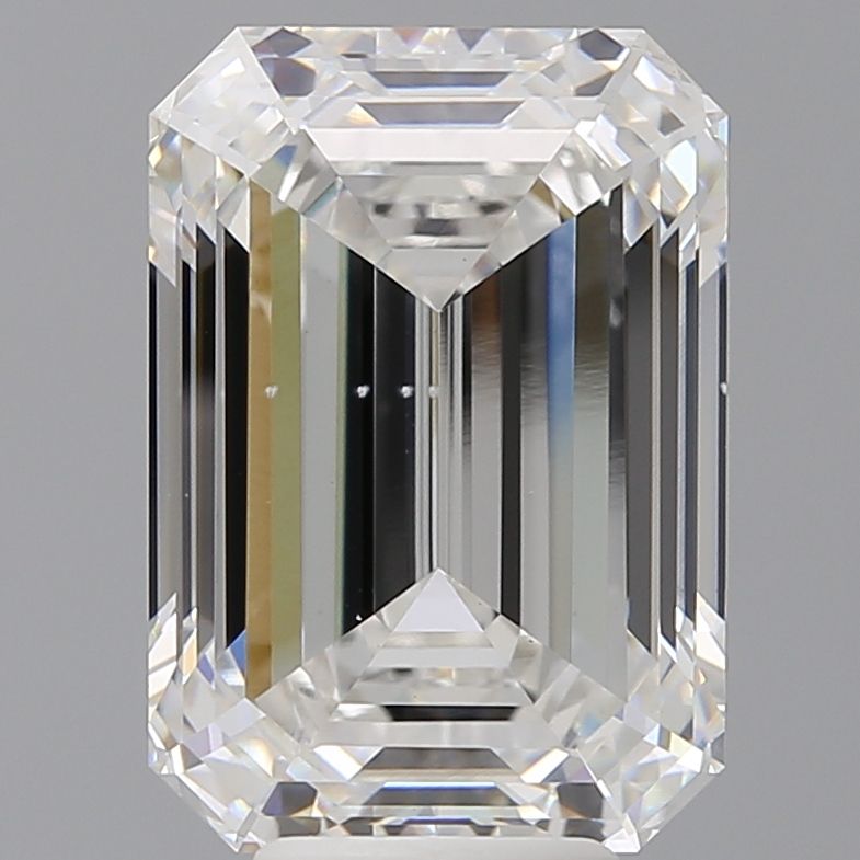 7.55 ct. emerald Lab Grown Diamond front image