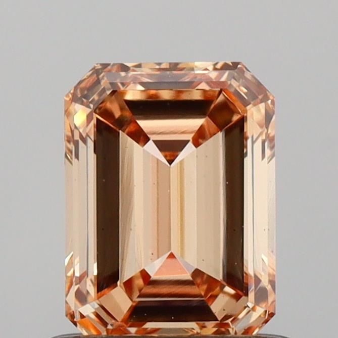 0.82 CT Fancy Light Yellowish Brown EMERALD