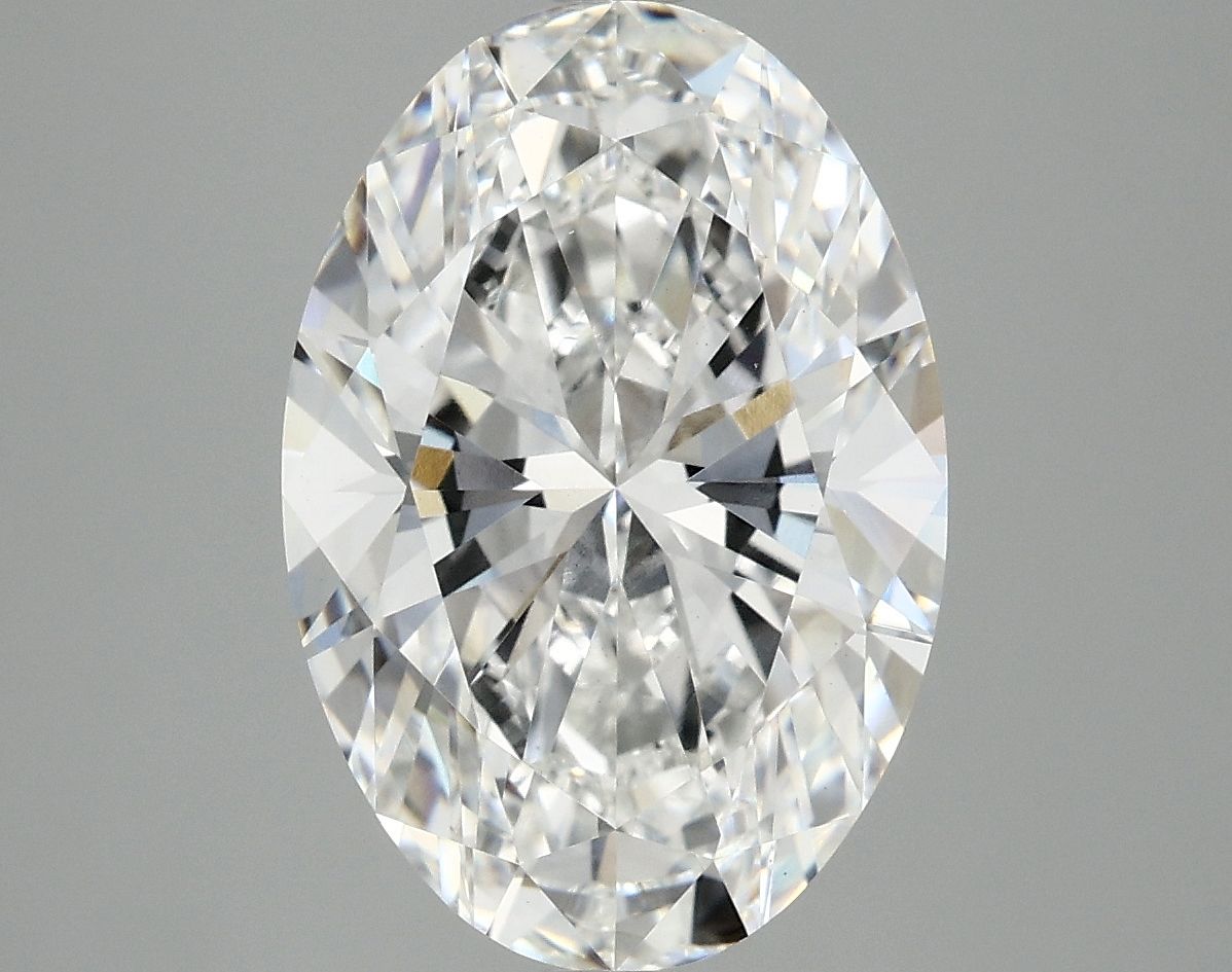 5.09 ct. oval Lab Grown Diamond front image