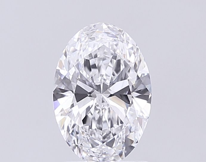 1.22 ct. oval Lab Grown Diamond front image