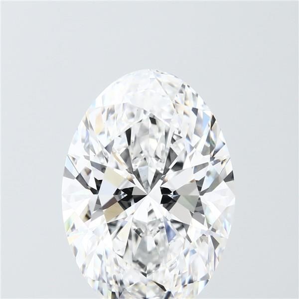 8.02 ct. oval Lab Grown Diamond front image