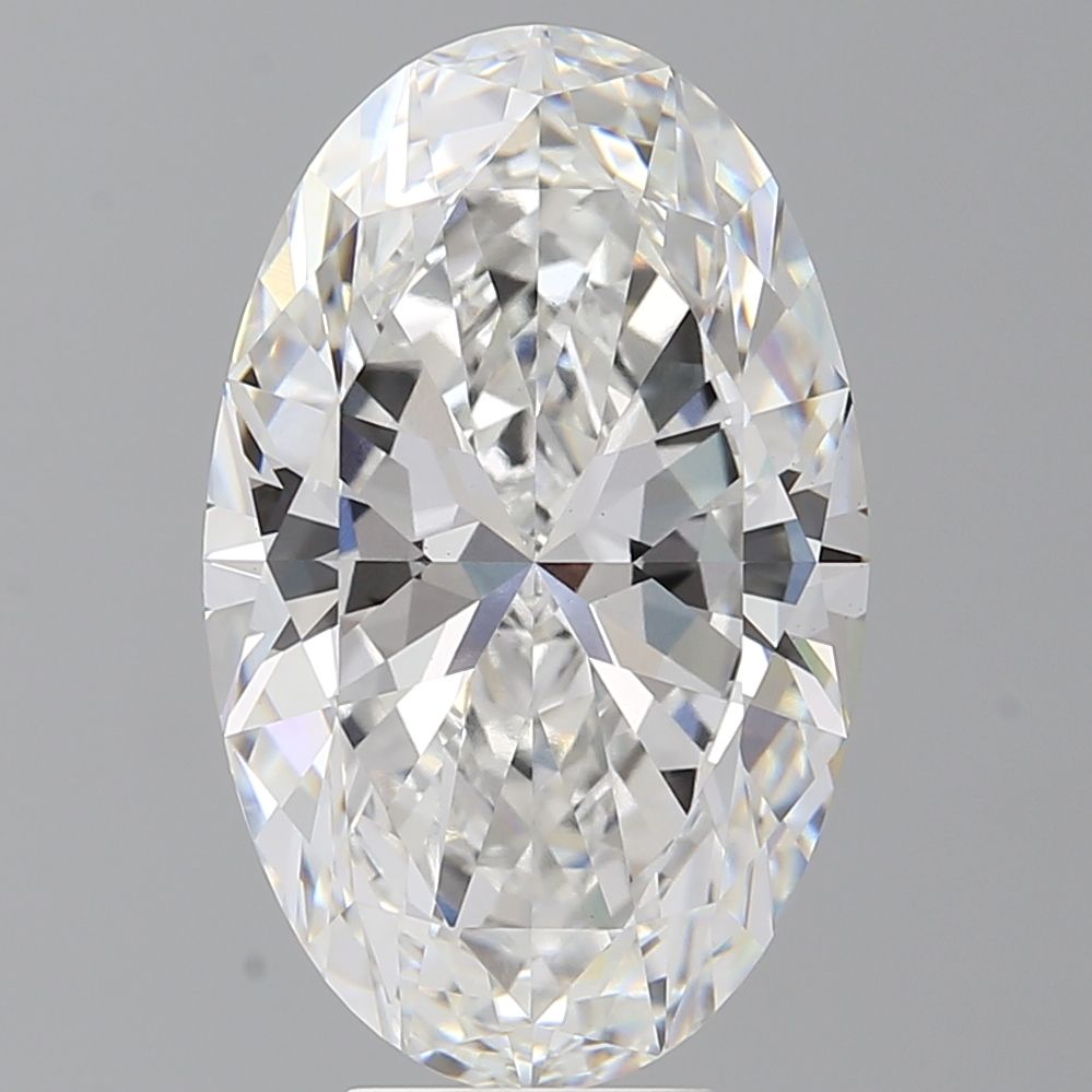 7.59 ct. oval Lab Grown Diamond front image
