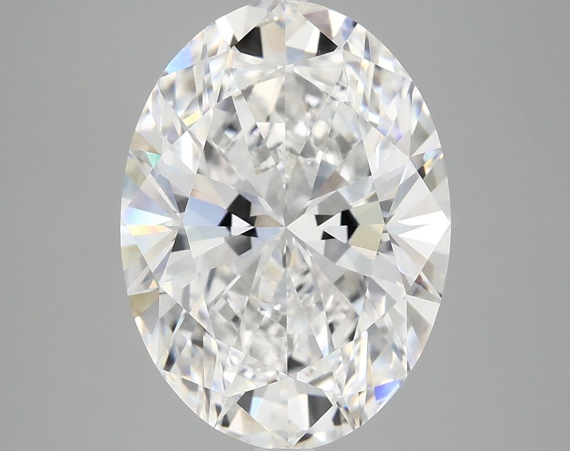 5.02 ct. oval Lab Grown Diamond front image