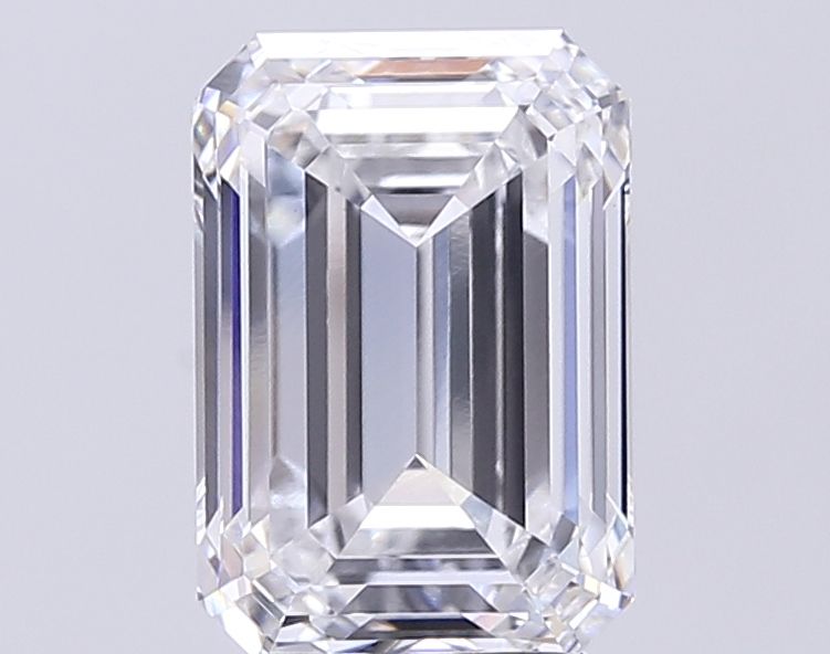 6.29 ct. emerald Lab Grown Diamond front image