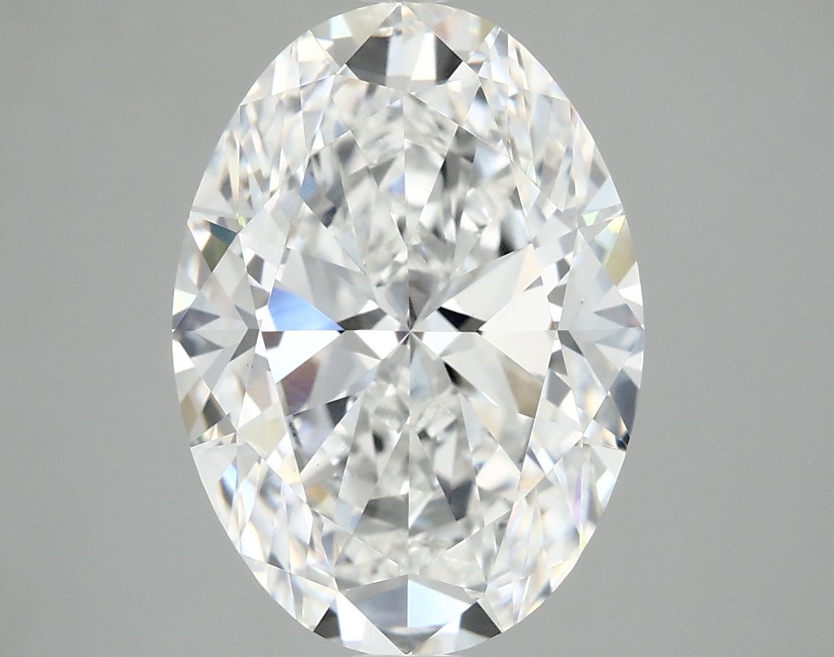 5.05 ct. oval Lab Grown Diamond front image