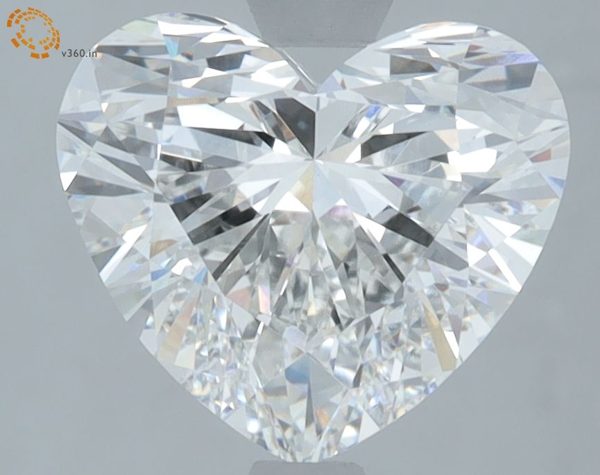 2.74 ct. heart Lab Grown Diamond front image