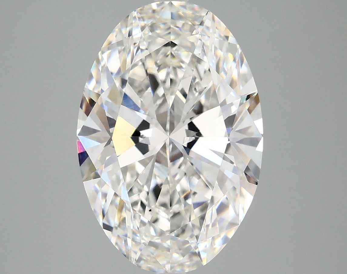 4.19 ct. oval Lab Grown Diamond front image