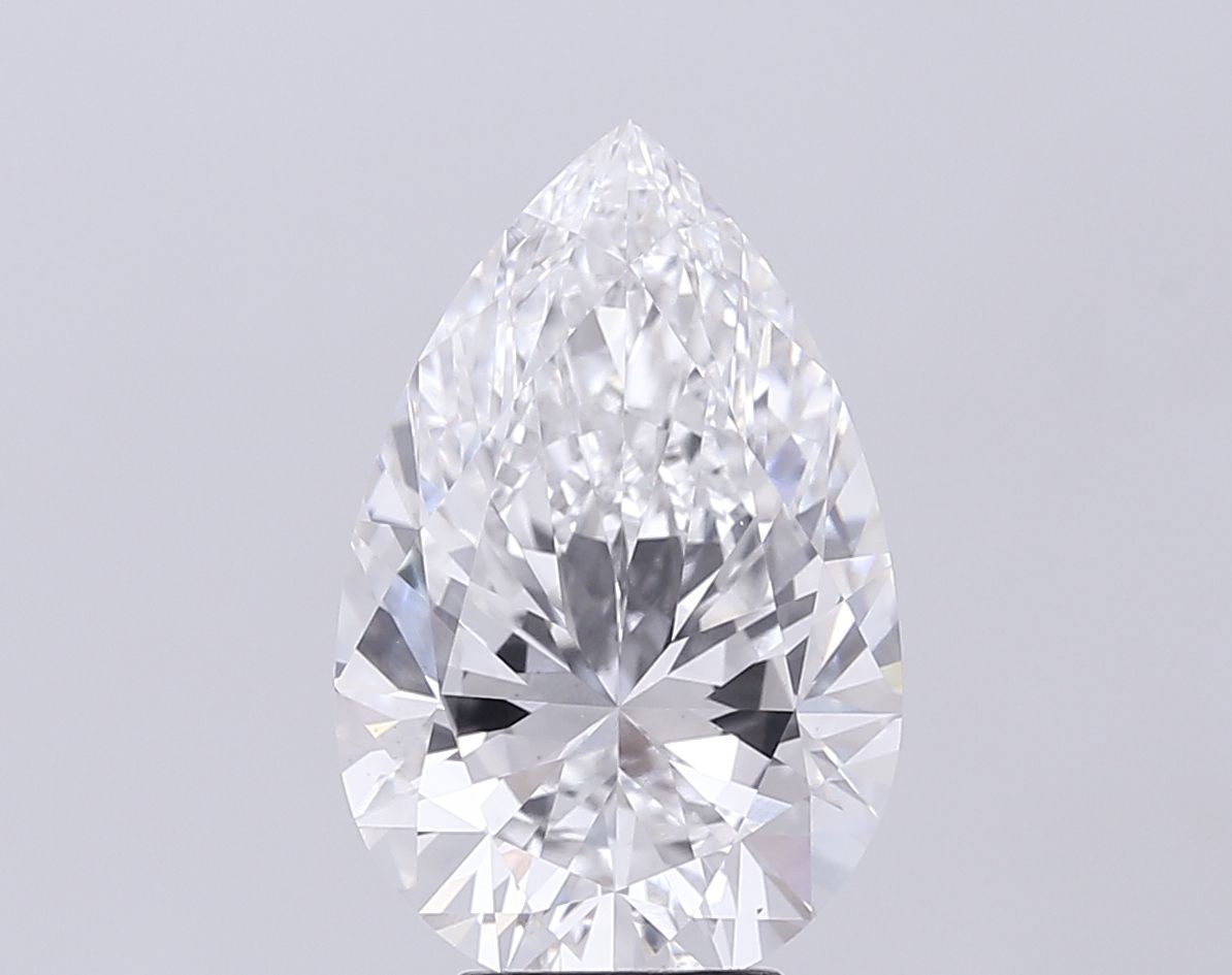 6.07 ct. pear Lab Grown Diamond front image