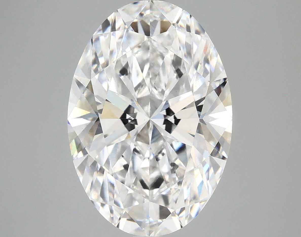 5.09 ct. oval Lab Grown Diamond front image