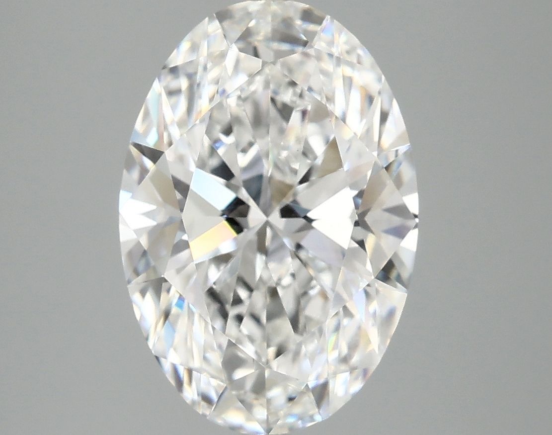 4.09 ct. oval Lab Grown Diamond front image