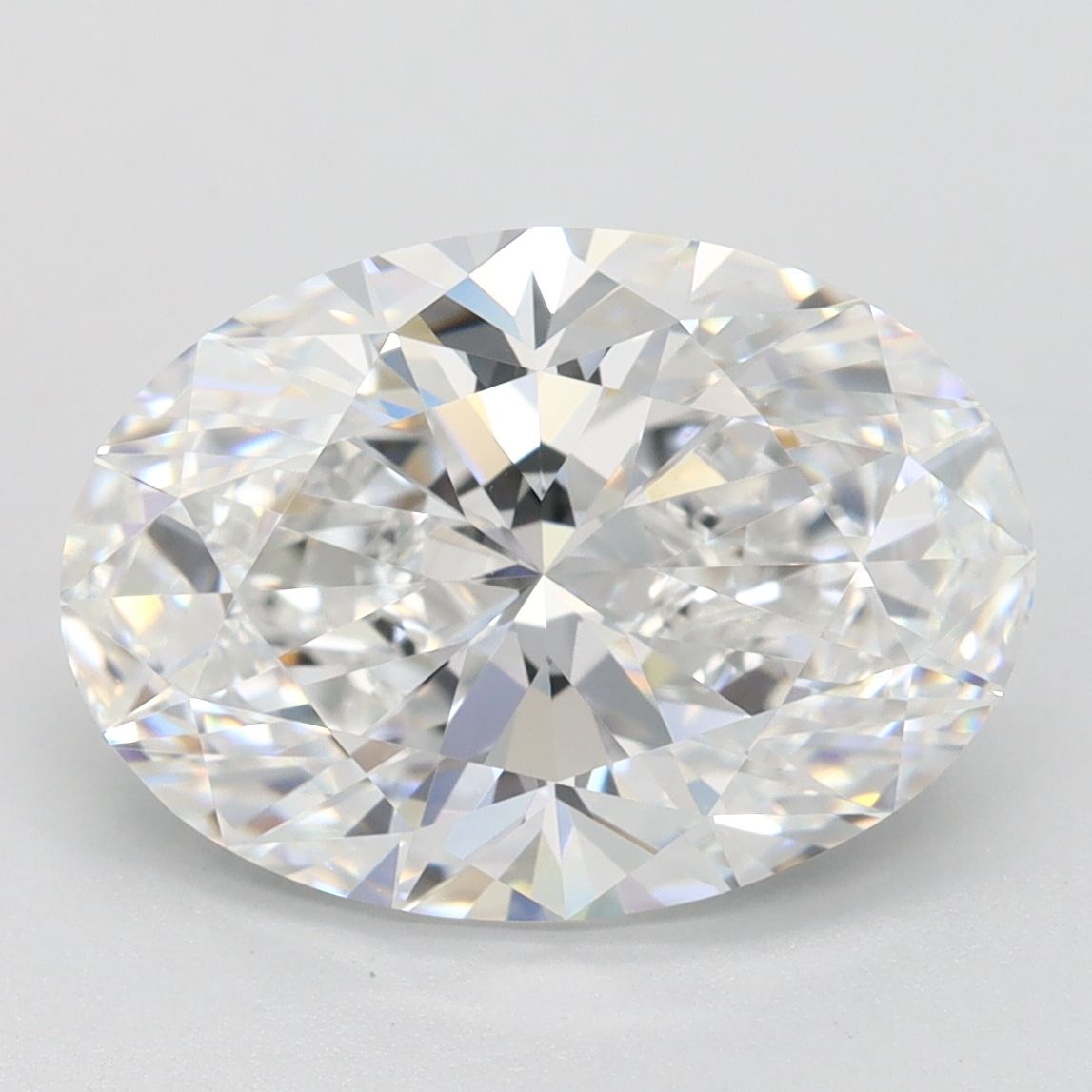 3.55 ct. oval Lab Grown Diamond front image