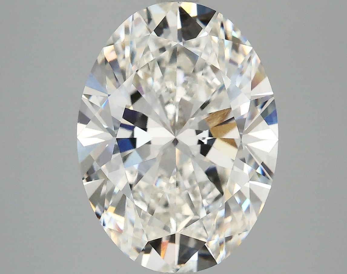 5.03 ct. oval Lab Grown Diamond front image