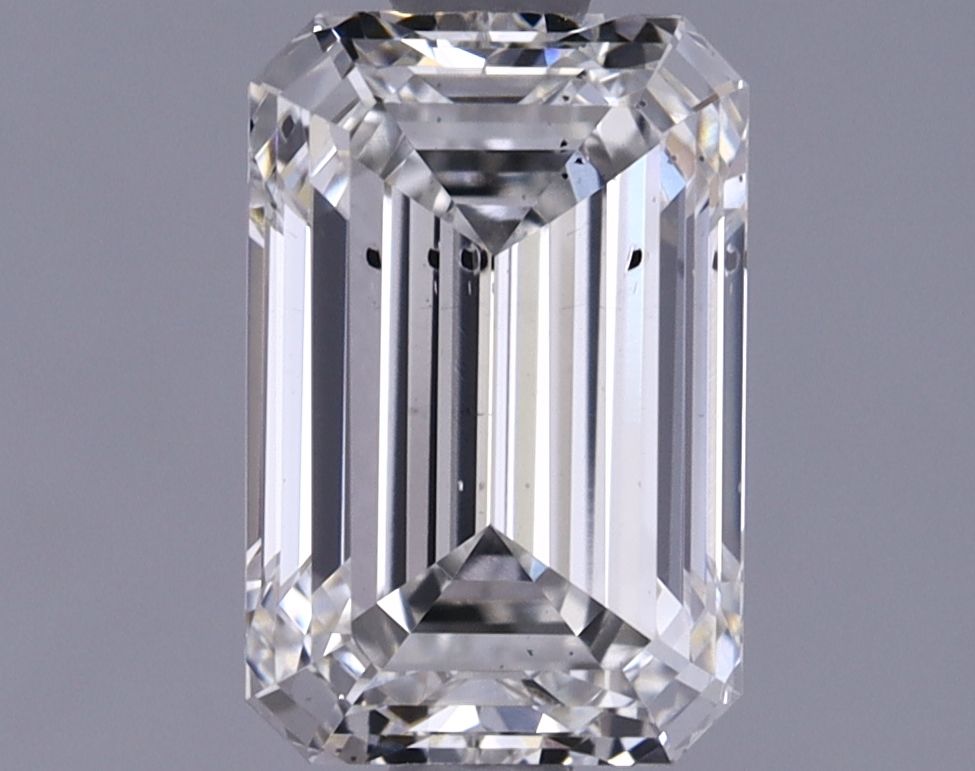 1.42 ct. emerald Lab Grown Diamond front image