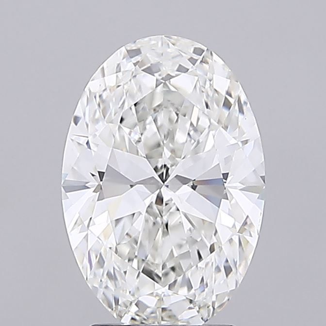 2.56 ct. oval Lab Grown Diamond front image