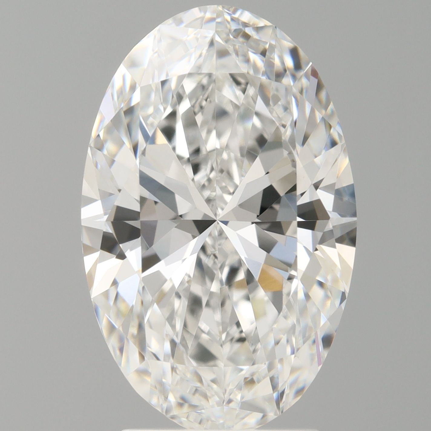 3.52 ct. oval Lab Grown Diamond front image
