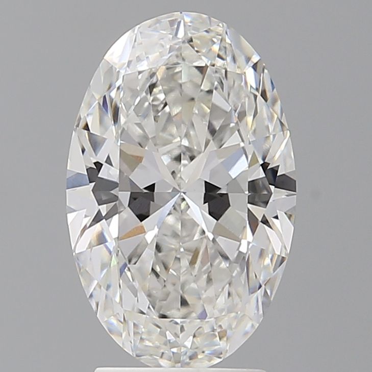 3.02 ct. oval Lab Grown Diamond front image