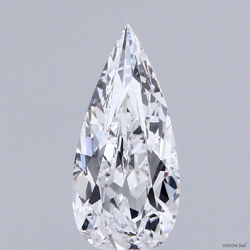 1.36 ct. pear Lab Grown Diamond front image