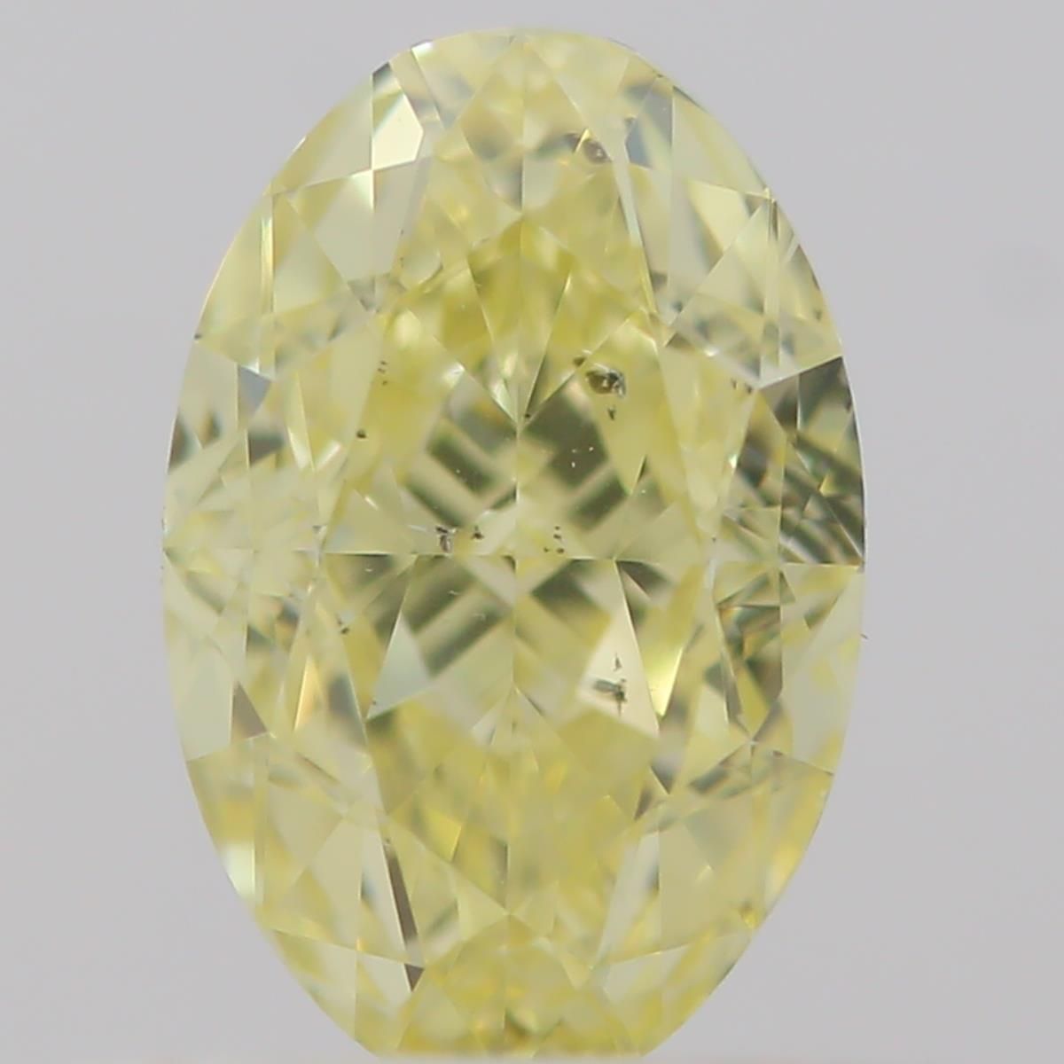 Diament 0.59 ct Fancy Yellow/SI2