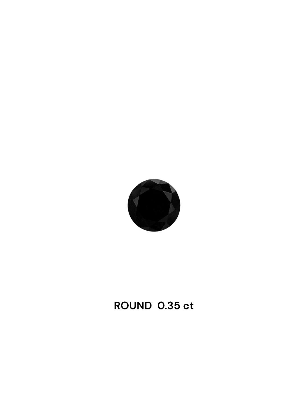 0.35 ct Round diamond